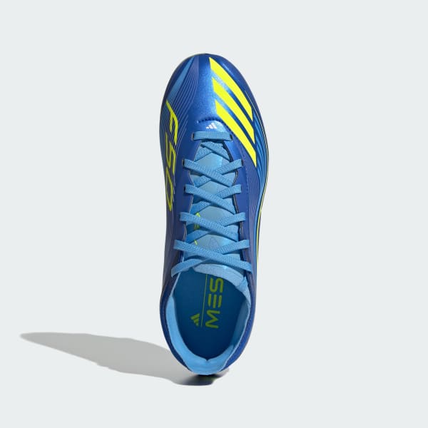 Niebieski Dziecięce buty piłkarskie F50 Messi Elite Firm Ground