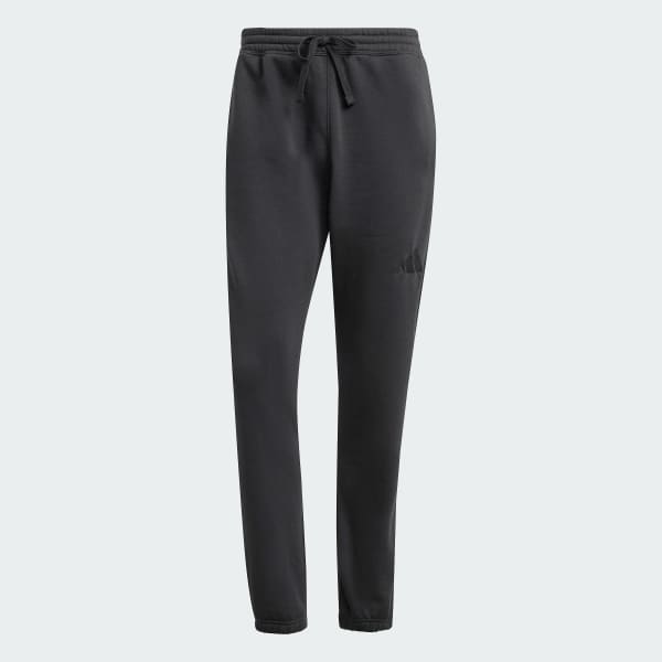 noir Pantalon fuselé standard molleton ALL SZN