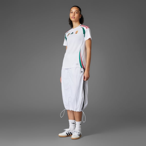 Blanc Maillot Domicile Hongrie 24