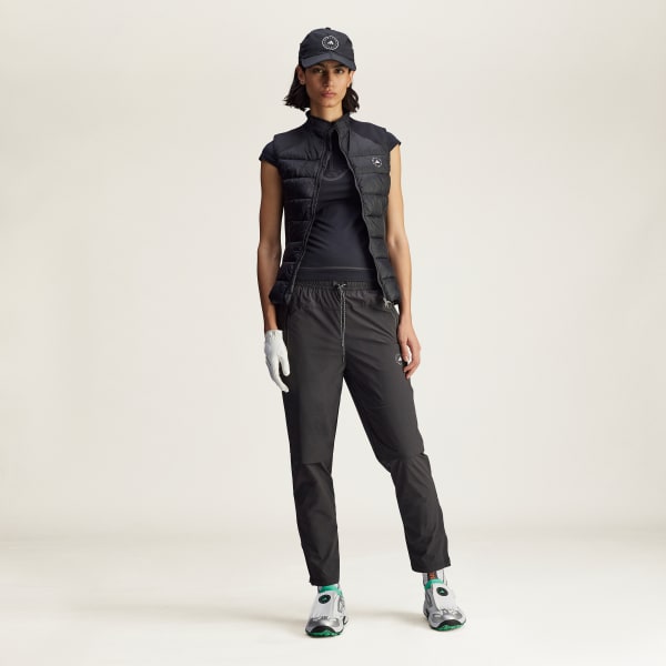Schwarz adidas by Stella McCartney Golfhose