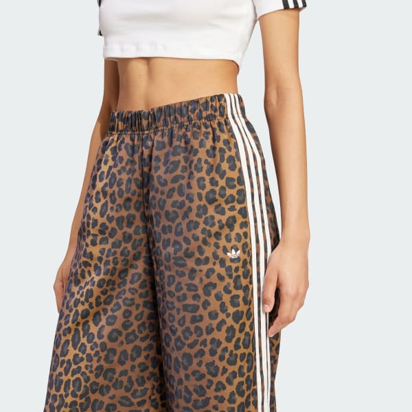 adidas originals★W WIDE LEG SATIN PANTS adidas Adicolor Satin Wide Leg Track Pants - Black | Free