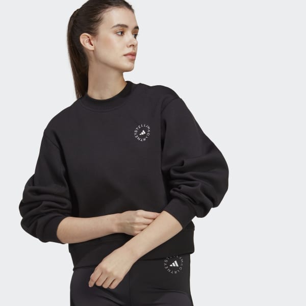 adidas by Stella McCartney Sportswear Sweatshirt - Black, adidas UK