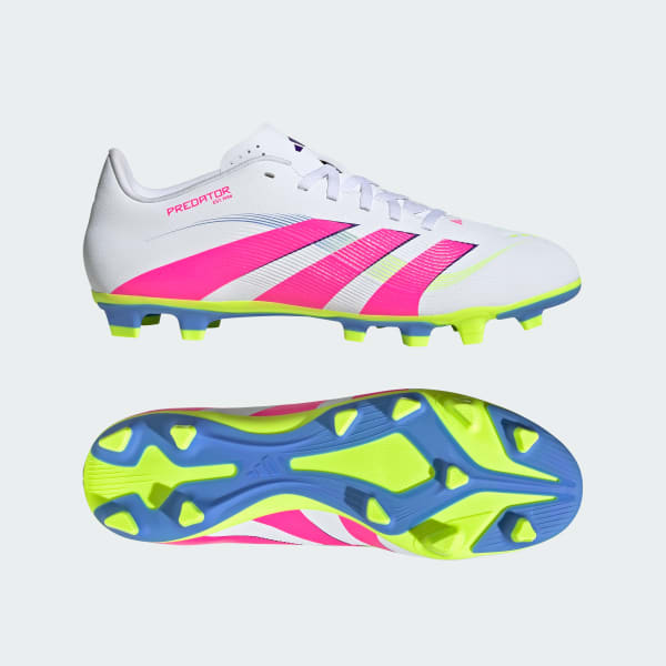 Bianco Scarpe da calcio Predator Club Firm/Multi-Ground