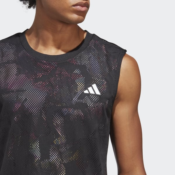 Sort Melbourne Tennis Sleeveless T-shirt
