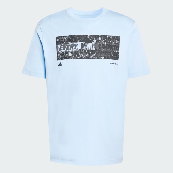 Azul POLERA GRAPHIC STADIUM FANS