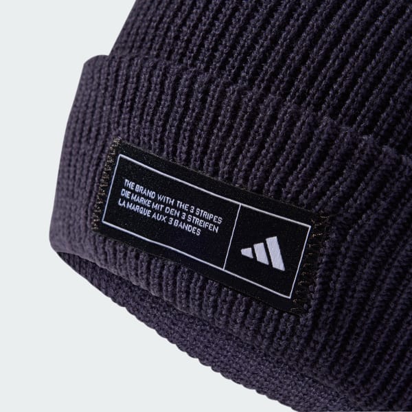 Blue Essentials Cuffed Beanie