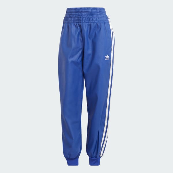 ADIDAS ORIGINALS BLUE VERSION CLUB HIGH WAISTED PANTS | Blue Women's Casual  Pants | YOOX