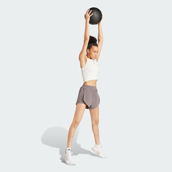 Grey Designed for Training HEAT.RDY HIIT 2-in-1 Shorts