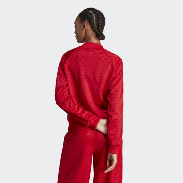 adidas SST Track Jacket - Red | Women's Lifestyle | adidas US