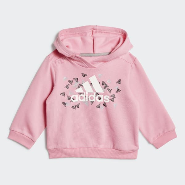 Pink Badge of Sport Graphic Jogger