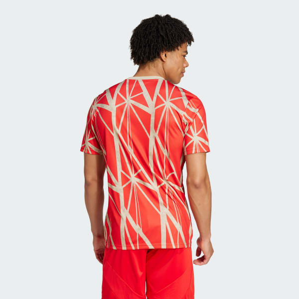 Rood FC Bayern München Pre-Match Voetbalshirt