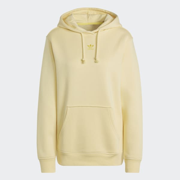 Bright yellow adidas hoodie store