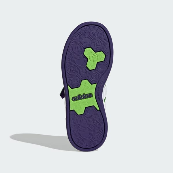 Green ADIDAS MARVEL AVENGERS GRAND COURT SHOES KIDS