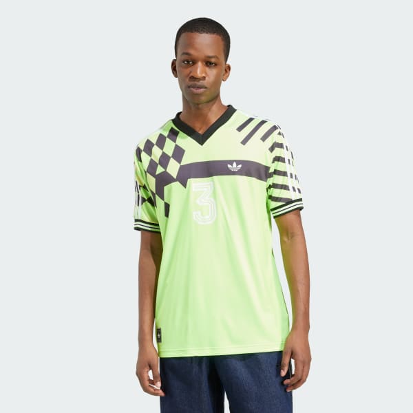adidas Nuwave 90s Jersey - Green | Free Shipping with adiClub