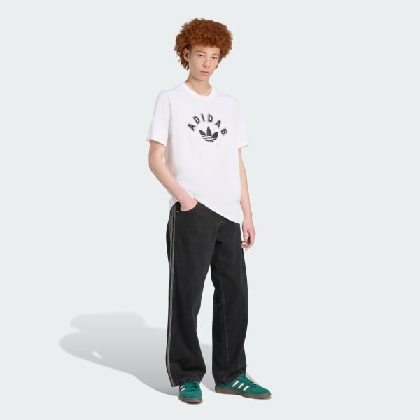 White Tartan Regular Tee