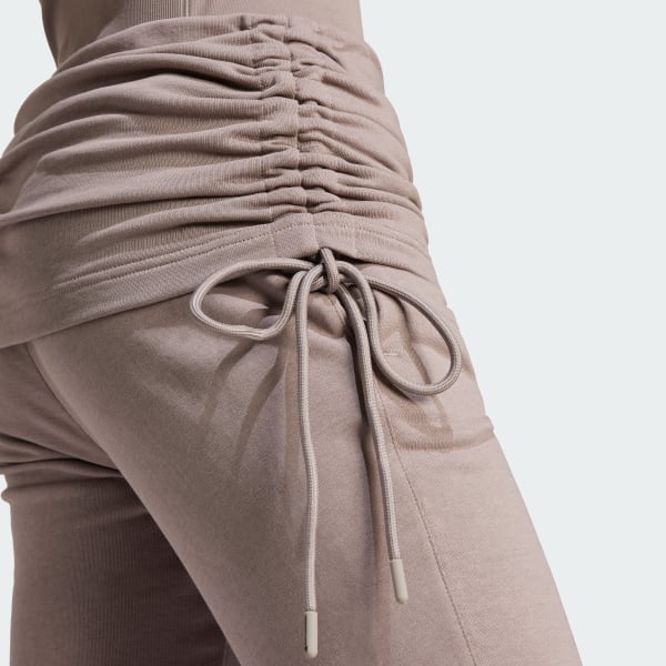 adidas by Stella McCartney Roll-Top Pants - Brown | Free