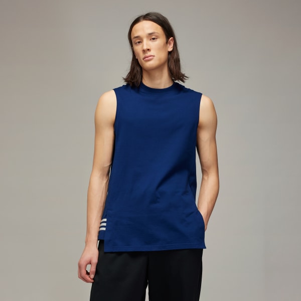 Blue Y-3 Tank Top
