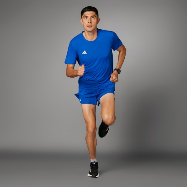 Azul Remera de Running Adizero Essentials