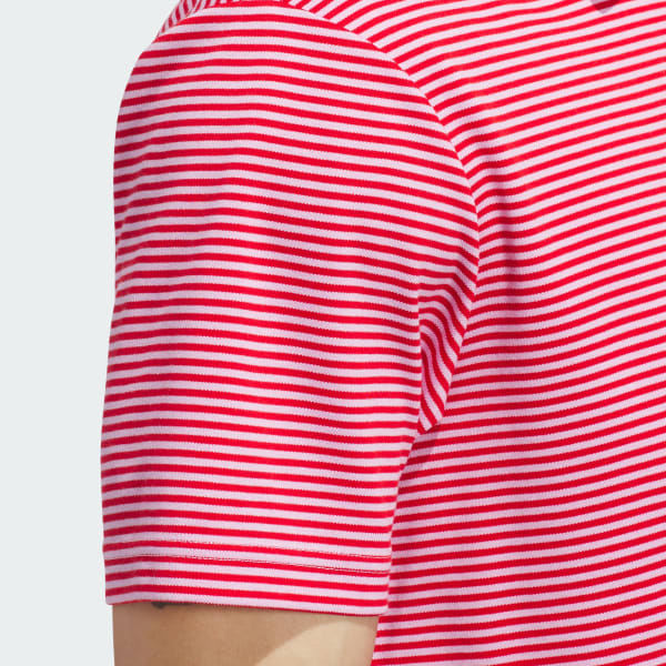 adidas ストライプポロシャツ 2XL ピンク reonard_1-240001173559