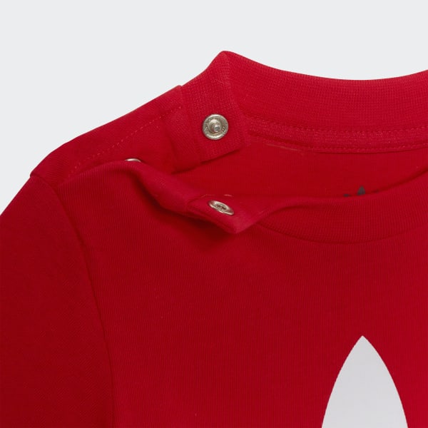 Vermelho T-shirt Trefoil FUH74