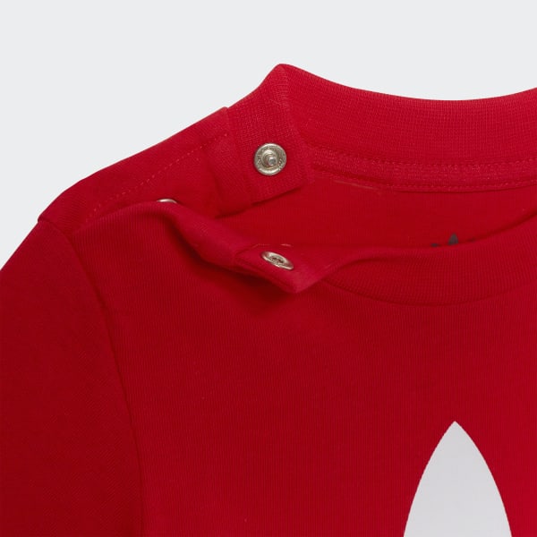 Red Trefoil Tee