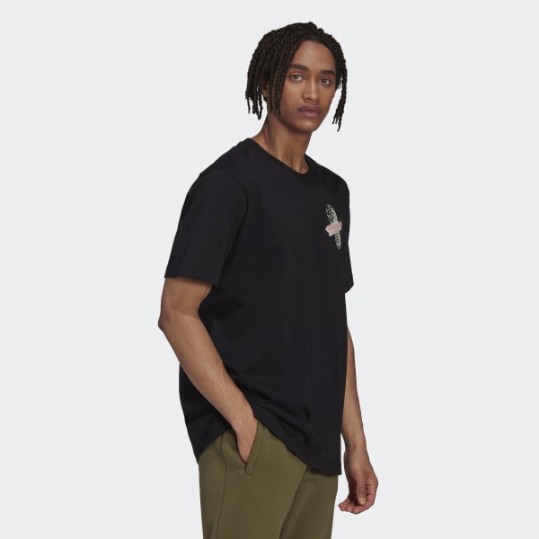 Zwart adidas Adventure Trail T-shirt DM516