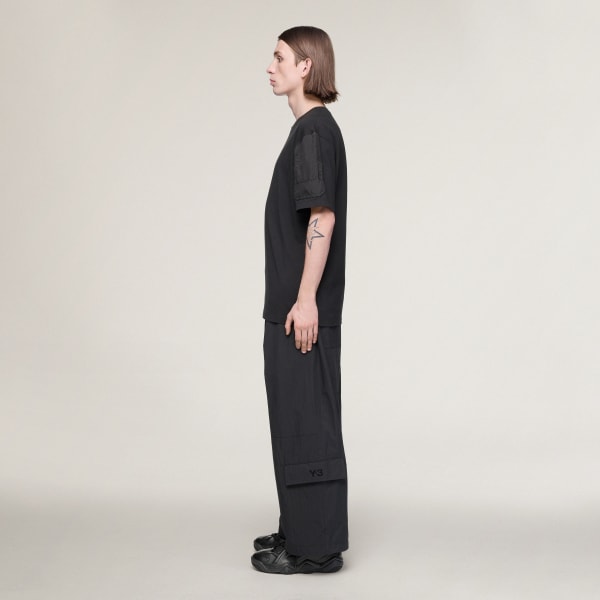 Zwart Y-3 UTILITY T-SHIRT