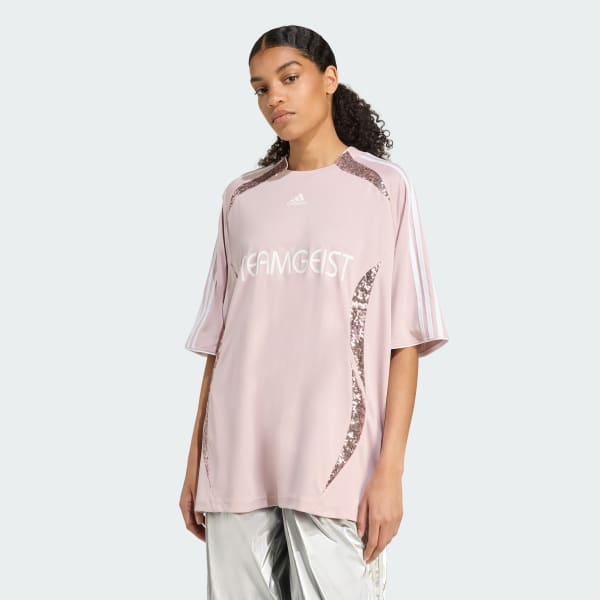 Rosa Adilenium Saison 4 Teamgeist t-shirt, oversized