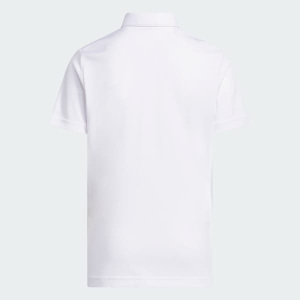 Hvid BOYS PERFORMANCE SHORT SLEEVE POLOTRØJE