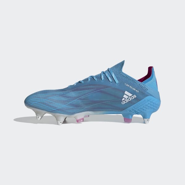 Azul Zapatos de Fútbol X Speedflow.1 Terreno Blando LEL38