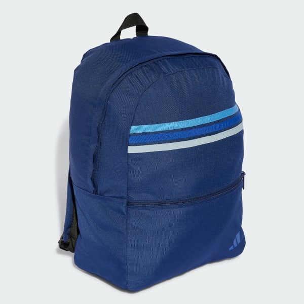 Blue Classic Back-to-School Stripes Backpack