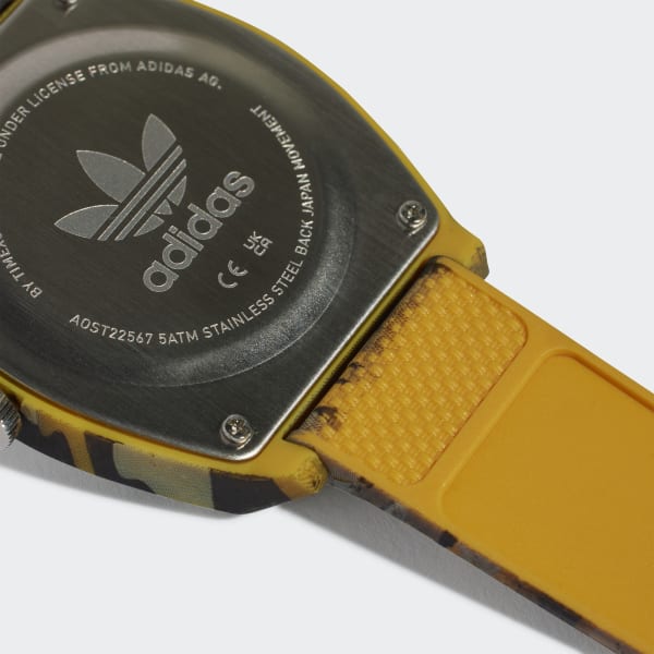 Yellow Project Two Camo Watch