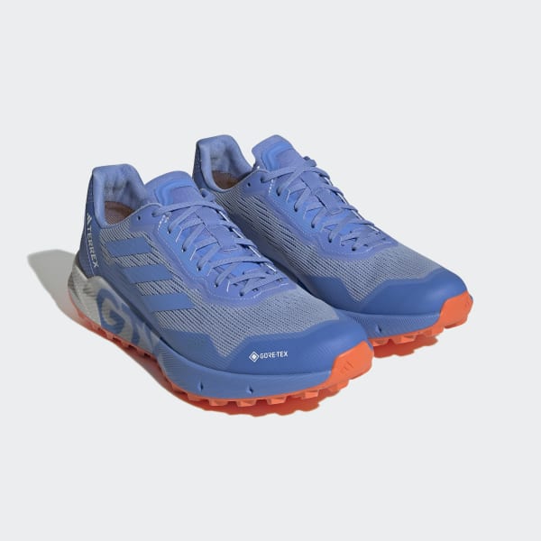 Blue Terrex Agravic Flow GORE-TEX Trail Running Shoes 2.0