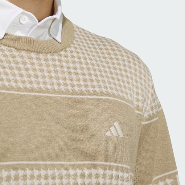 アディダス 【ゴルフ】PRIMEKNIT ハウンドトゥース セーター