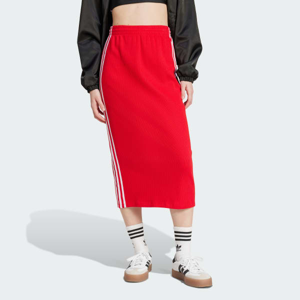 Adidas red skirt 2025