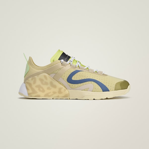 Yellow adidas by Stella McCartney Dropset strength training shoes