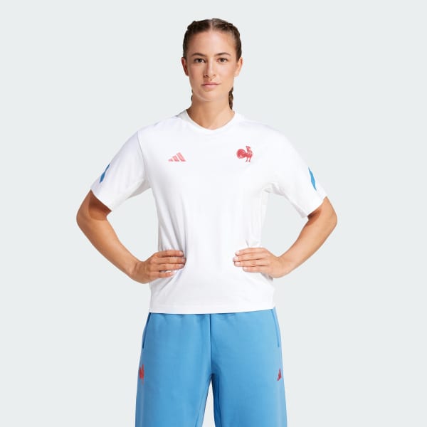 Bianco T-shirt Travel Z.N.E. France