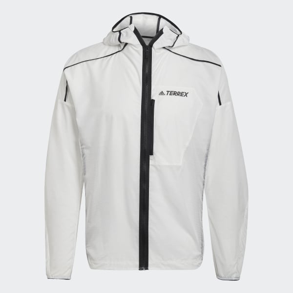 adidas Rompevientos Terrex Agravic Windweave - Blanco | adidas Colombia