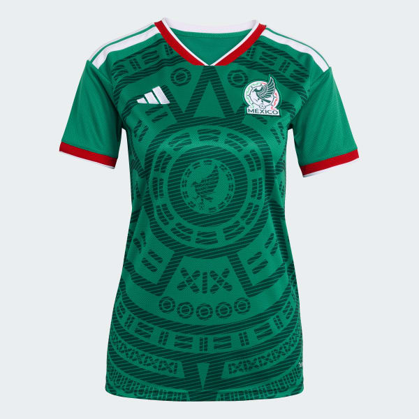 vert Maillot Domicile Mexique 26