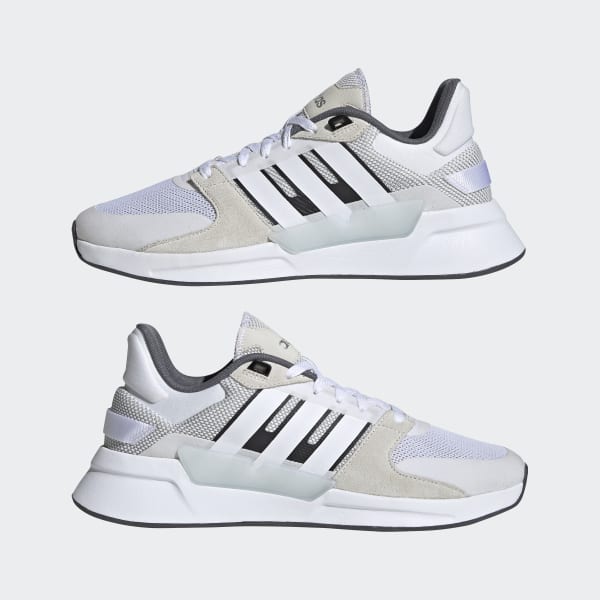 Minimizar Andrew Halliday Hecho de adidas Run 90s Shoes - White | adidas Malaysia