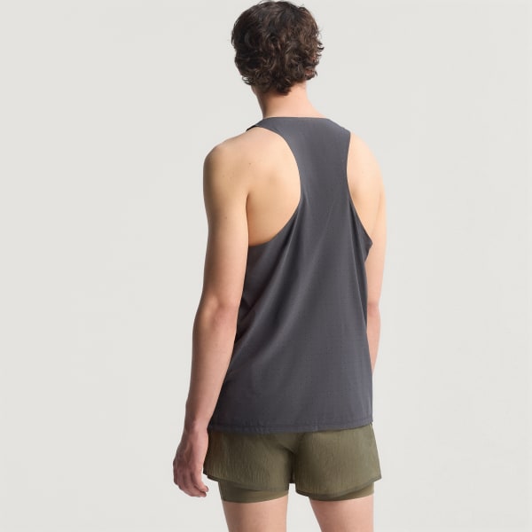 Black Adi365 Hermanos Koumori Running Singlet