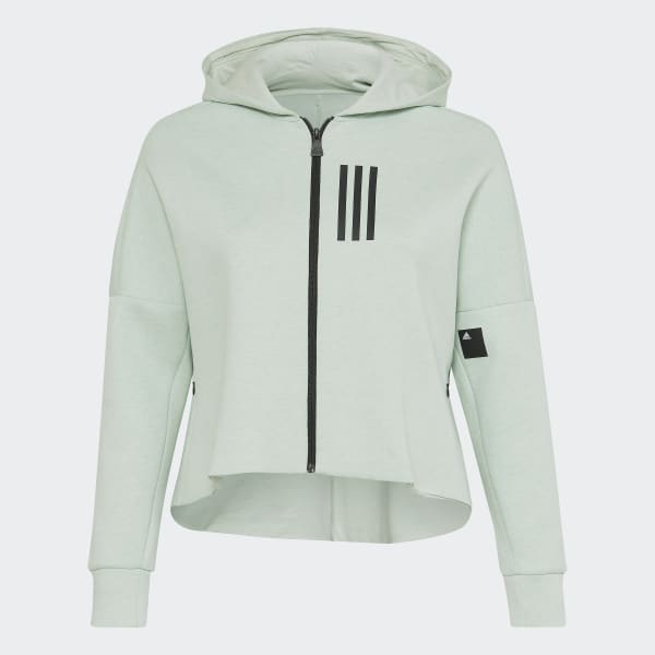 Gron Mission Victory Slim Fit Full-Zip hættetrøje (Plus Size) MMV82