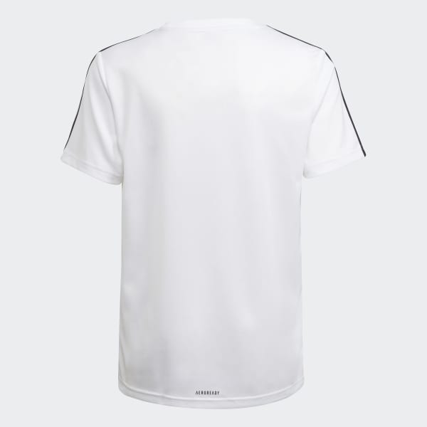 Branco Camiseta Designed 2 Move 3-Stripes 29341
