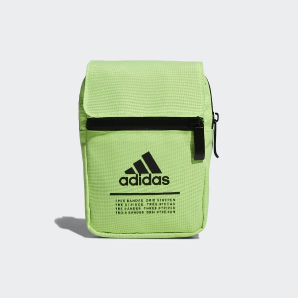green adidas messenger bag