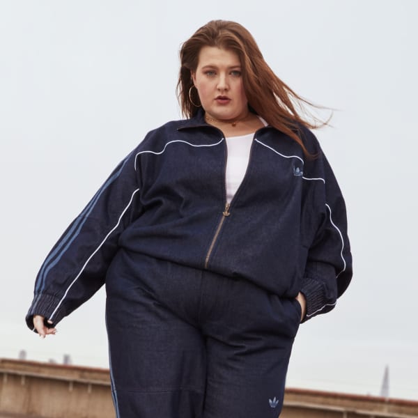 Blauw Japona Denim Trainingsjack (Grote Maat) MIK76