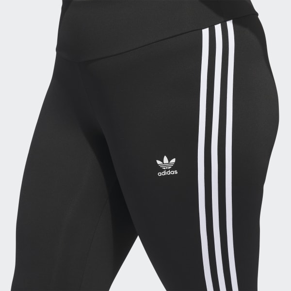 adidas Women's Lifestyle Adicolor Flared Leggings (Plus Size adidas Women's Lifestyle Adicolor Flared Leggings (Plus Size