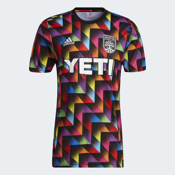 Adidas Austin Fc Jersey Austin FC LGBTQ+ Pre-Match Jersey - Main Image