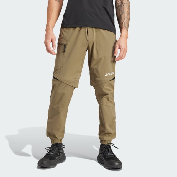 Vert Pantalon de randonnée Terrex Utilitas Zip-Off