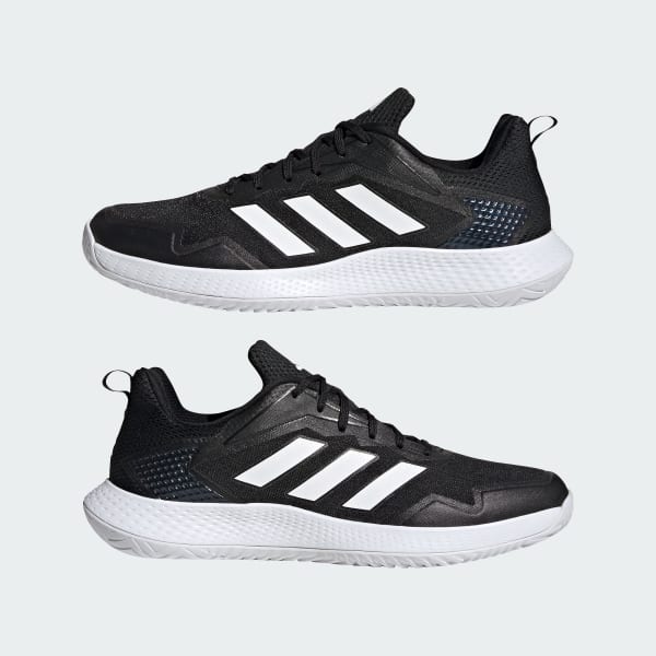 Mens black sales adidas tennis shoes