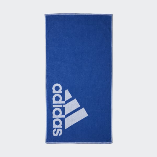 Blu Asciugamano adidas Small